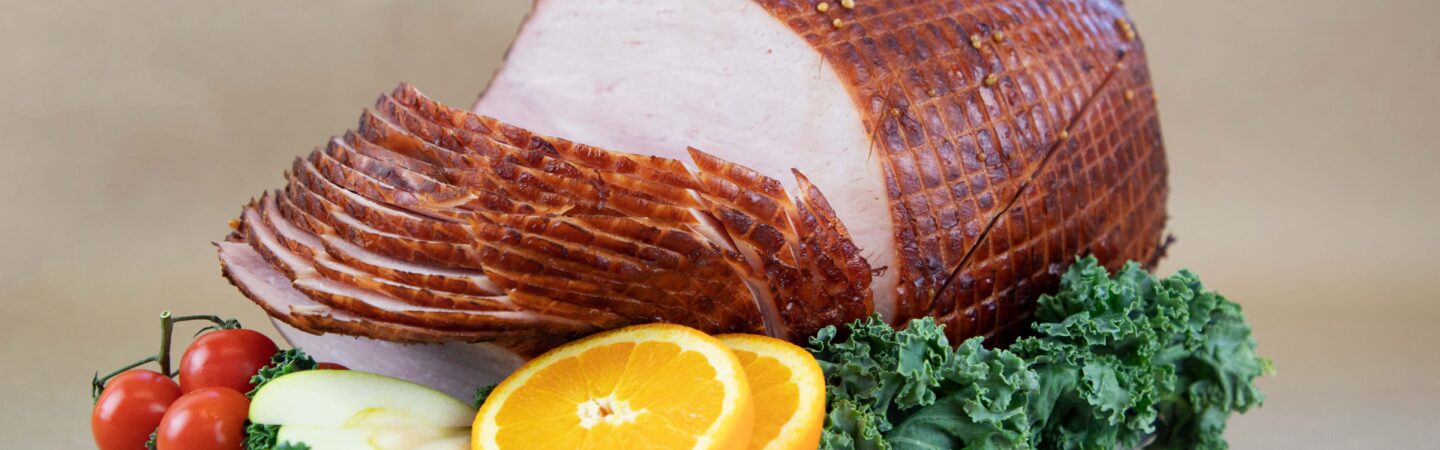 A ham on a platter