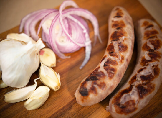 Garlic & Onion Bratwurst